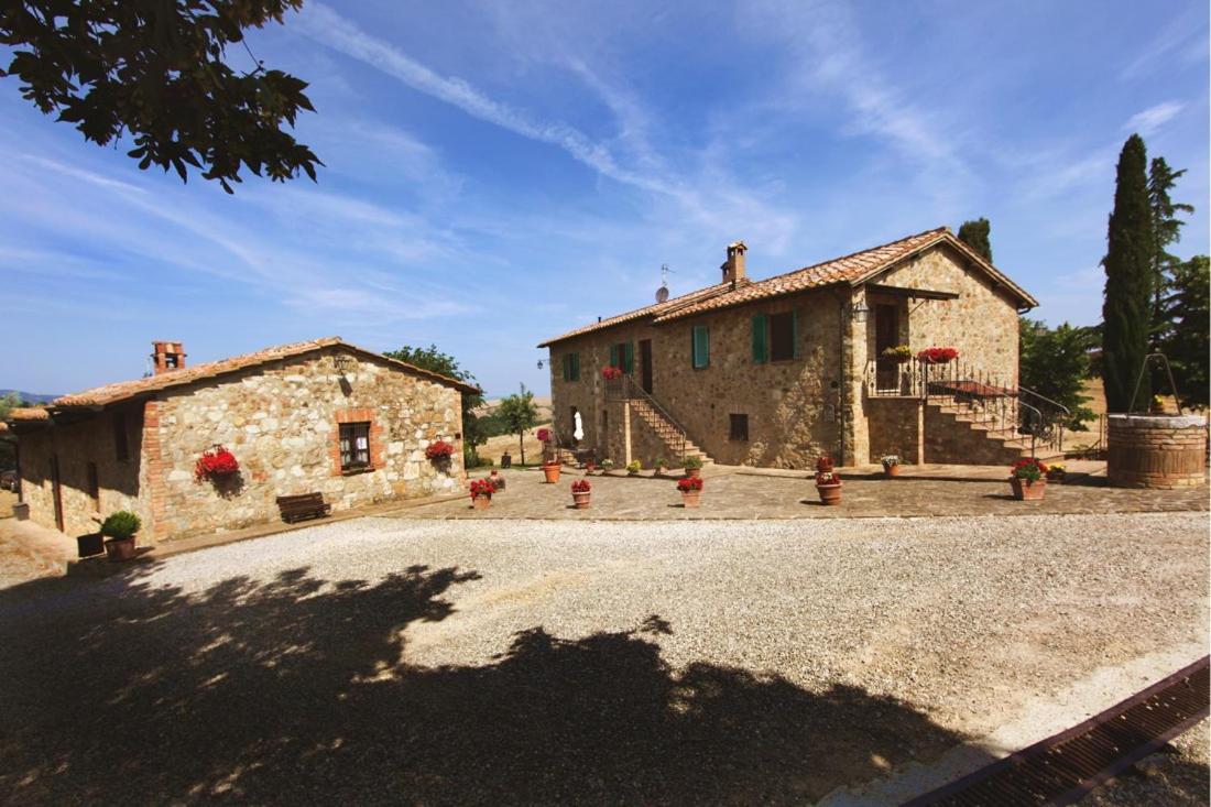 Agriturismo Bagnaia San Quirico dʼOrcia Buitenkant foto